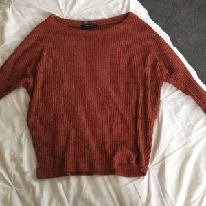 Forever 21 deep orange sweater